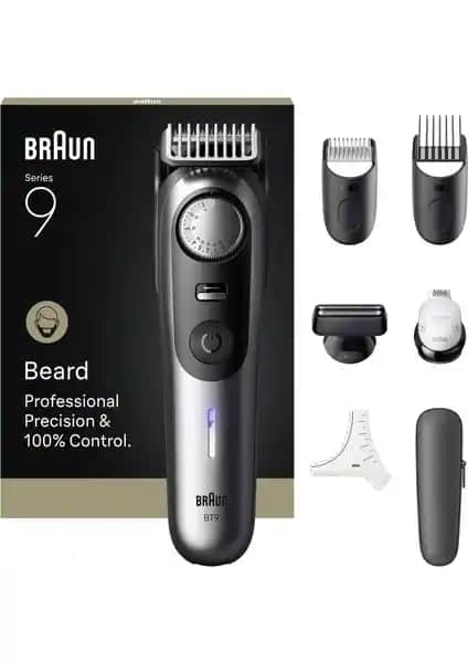 Braun Series 9 Sakal Düzeltici: Çok Yönlü, Yüksek Performanslı ve Dayanıklı Tasarım