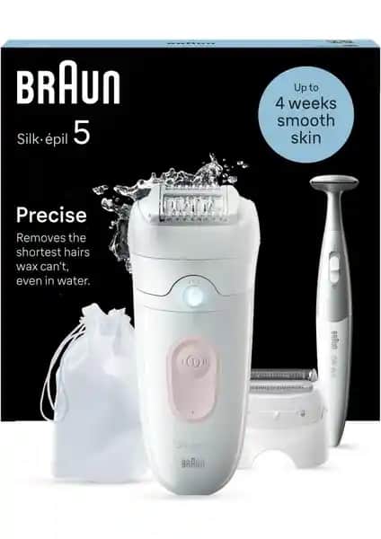 Braun Silk-Épil 5 5-230 Epilatör: Kablosuz Kullanım ve Etkili Sonuçlar Sağlayan Modern Cihaz