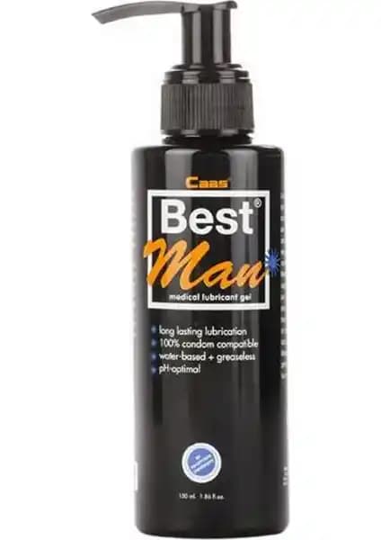 Caas Best Man 150 ml Su Bazlı Jel: Güvenilir ve Konforlu Kayganlaştırıcı Seçeneği