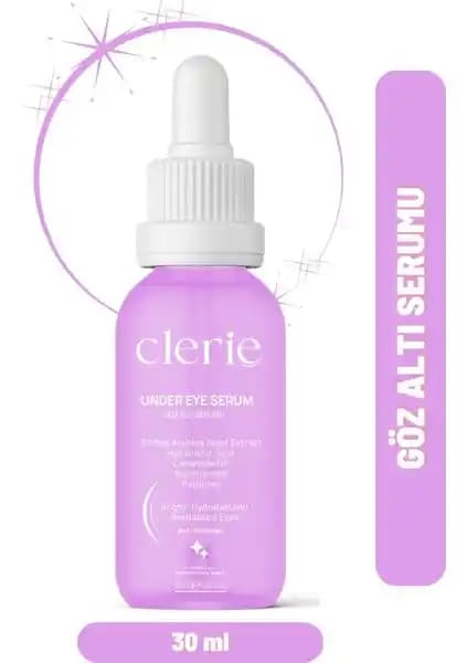 Clerie Morluk ve Torbalanma Karşıtı Göz Altı Serumu İncelemesi ve Faydaları