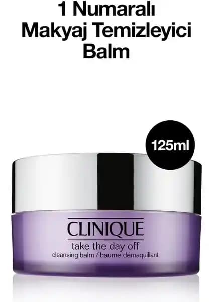 Clinique Take The Day Off Temizleme Balmı: Hassas ve Derinlemesine Makyaj Temizliği İçin Uygun