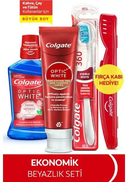 Colgate Optic White Serisi Beyazlatma ve Ağız Bakımında Güvenilir Çözümler