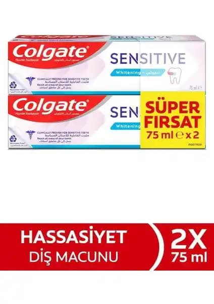 Colgate Sensitive Diş Macunu Hassas Dişler İçin Güçlü ve Etkili Koruma Sağlar