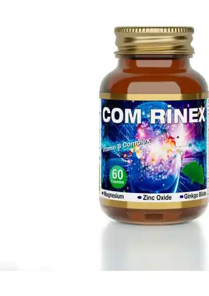 Com Rinex 60 Kapsül Sağlık ve Enerji Desteği İçin Güçlü Bir Takviyedir