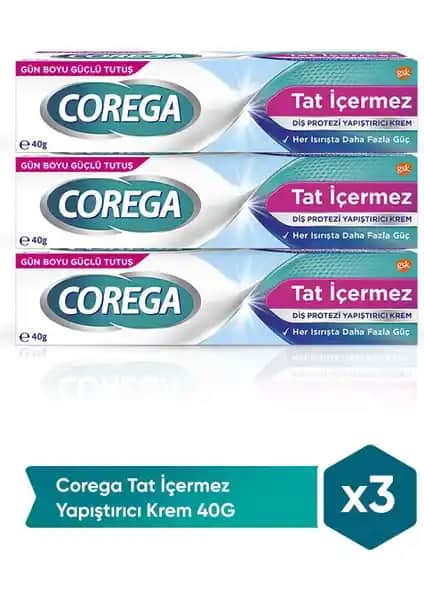 Corega Diş Protezi Yapıştırıcı Kremi Güvenilir ve Uzun Süreli Tutma Özelliği ile Öne Çıkıyor