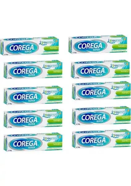 Corega Süper Diş Protezi Yapıştırıcı Naneli Krem: Güvenli ve Uzun Süreli Protez Sabitleme Çözümü
