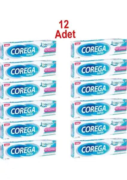 Corega Süper Tatsız Diş Protezi Yapıştırıcı Krem: Güvenli ve Uzun Süreli Kullanım İçin İdeal