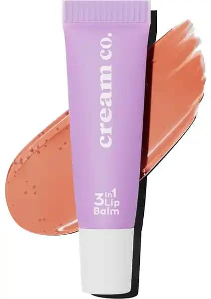 Cream Co. 3in1 Dudak Balmı 403: Nemlendirici ve Parlaklık Sağlayan Çok Amaçlı Lip Balm