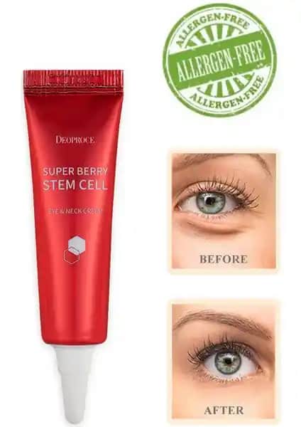 Deoproce Adenozin İçeren Göz ve Boyun Kremi: Kırışıklık ve Morlukları Azaltıcı Etkili Bakım Ürünü