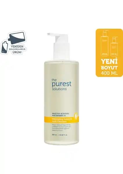 Derinlemesine Temizlik Sağlayan Siyah Nokta ve Sivilce Karşıtı Salisilik Asit Temizleme Jeli