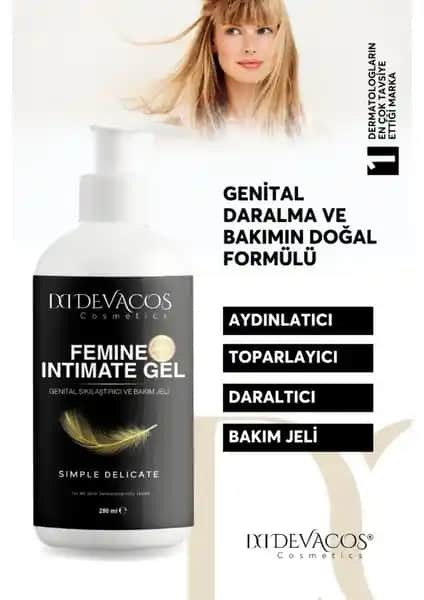 Devacos Genital Bölge Sıkılaştırıcı ve Beyazlatıcı Jel: Doğal ve Güvenilir Çözüm