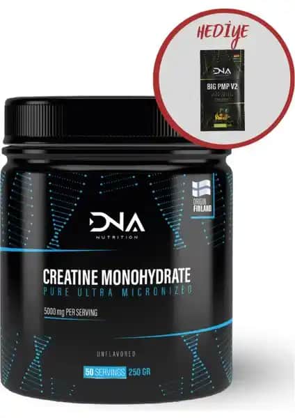 Dna Nutrition Creatine Monohydrate 250g: Yüksek Kalite ve Saf Kreatin Takviyesi