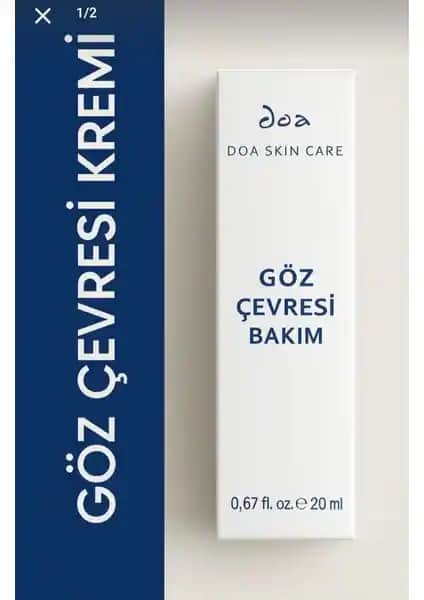 Doa Kozmetik Göz Çevresi Bakım Kremi: Hassas Ciltler İçin Güvenli ve Etkili Bakım Ürünü