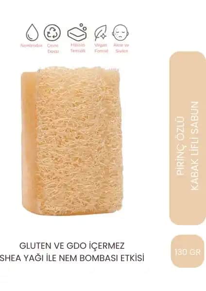 Doğal Kabak Lifli Pirinç Sabunu: Cilt Sağlığı İçin Etkili ve Doğal Bir Bakım Ürünü