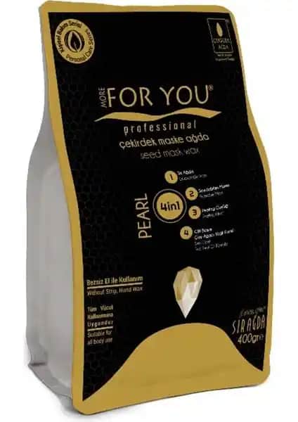 Doğal ve Organik İçeriklerle Elde Edilen Pürüzsüz Cilt İçin Pearl Ağda Ürünü