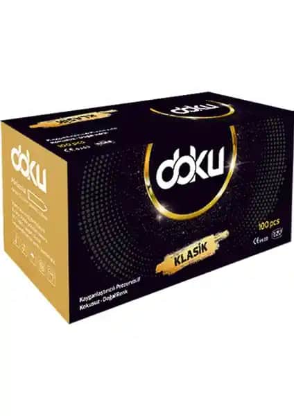 Doku Prezervatif Klasik 100 Lü: Güvenli ve Ekonomik Cinsel Sağlık Ürünü