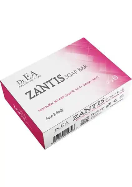 Dr. EA Zantis Sabunu Kükürt, Salisilik ve Glikolik Asit İçeren Temizlik ve Bakım Ürünü
