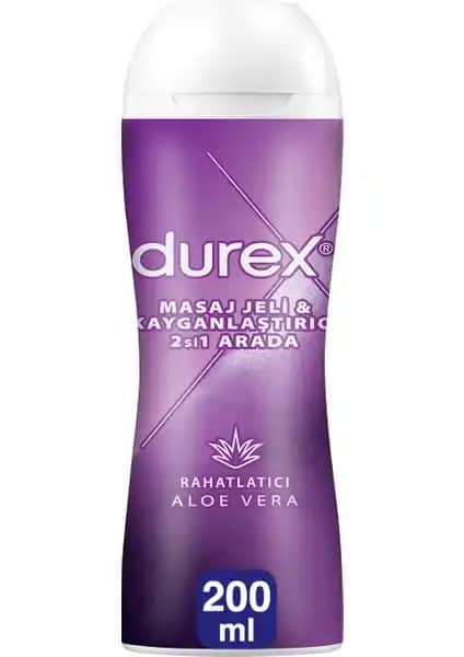 Durex Aloe Vera 2'si 1'li ve Masaj Jeli: Rahatlatıcı ve Cilt Dostu Kişisel Bakım Ürünü
