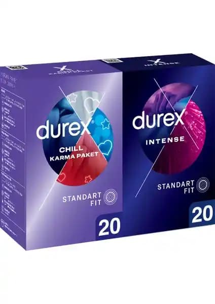 Durex Chill Karma Paket: Güvenli ve Konforlu Cinsel Deneyimler İçin Uygun Çözüm