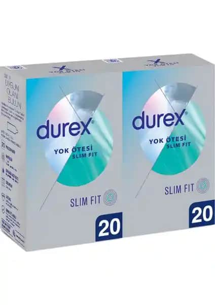 Durex Yok Ötesi Slim Fit İnce Prezervatif Güvenli ve Konforlu Deneyim Sunar