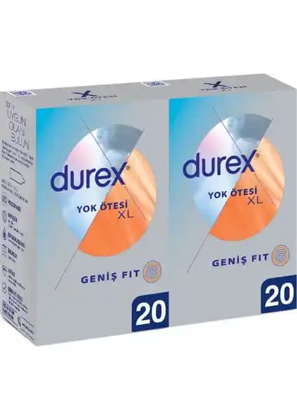 Durex Yok Ötesi XL İnce Prezervatif: Büyük Boyut ve Yüksek Güvenlik Özellikleri