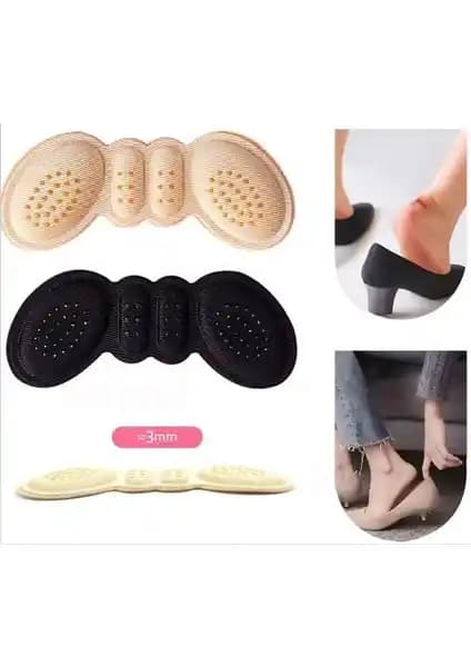 Ece Store 3 mm Ayakkabı Topuk Vurma Önleyici ve Daraltma Pedi Güvenli ve Konforlu Kullanım