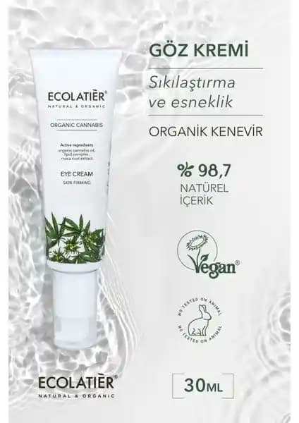 ECOLATIER Göz Kremi: Doğal ve Yaşlanma Karşıtı Göz Çevresi Bakım Ürünü