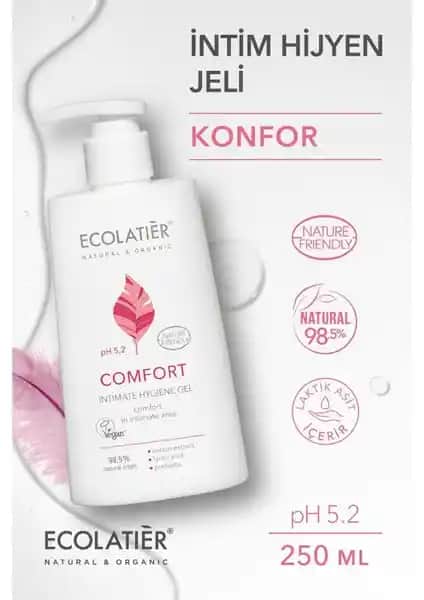 ECOLATIER Intim Hijyen Jeli: Doğal ve Güvenilir Hassas Bölge Bakım Ürünü