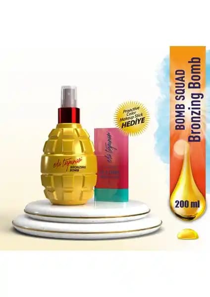 Eda Taşpınar Bronzing Bomb SPF0 ve Proactive Color MakeUp Stick Ürünleri Tanıtımı
