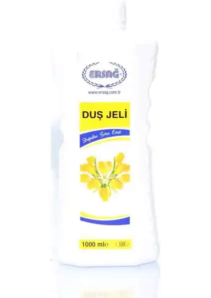 Ersağ Duş Jeli 1000 ml Doğal İçeriklerle Ferahlatıcı Temizlik ve Cilt Bakımı