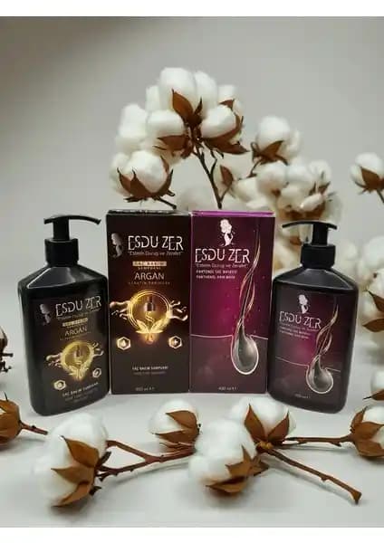 Esdu Zer Zarafet Saç Bakım Seti: Parlak ve Sağlıklı Saçlar İçin Günlük Kullanım
