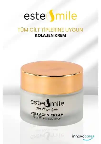 Estesmile Kolajen Krem ile Günlük Cilt Bakımında Doğal Parlaklık ve Sıkılık Sağlama