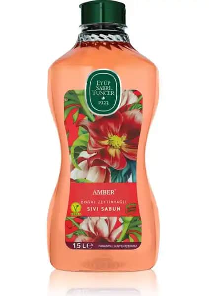 Eyüp Sabri Tuncer Amber Sıvı Sabun 1,5 lt Doğal ve Lüks Temizlik Deneyimi