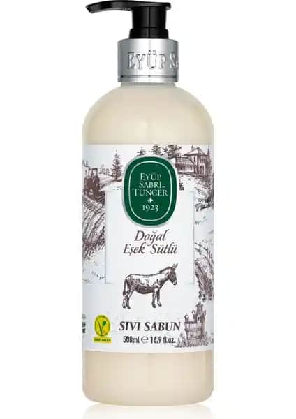Eyüp Sabri Tuncer Doğal Eşek Sütlü Sıvı Sabun 500 ml Cilt Bakımında Yeni Standart