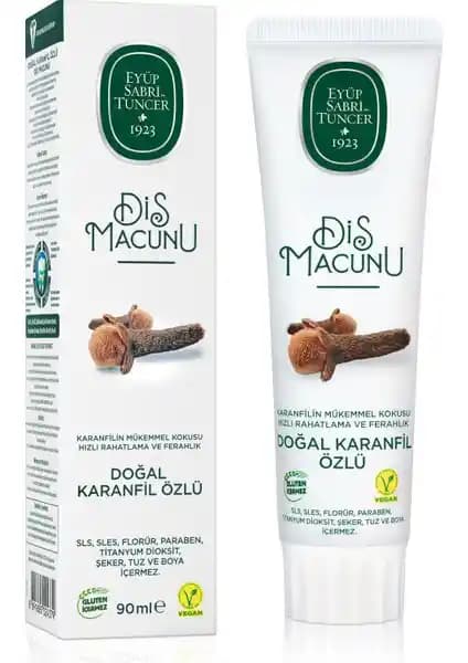 Eyüp Sabri Tuncer Doğal Karanfil Özlü Diş Macunu Ağız Sağlığını Doğal Yöntemlerle Güçlendirir