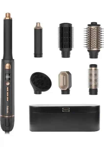 Fabcio Airset 7 Başlıklı Saç Kurutma ve Şekillendirme Seti ile Profesyonel Saç Bakımı