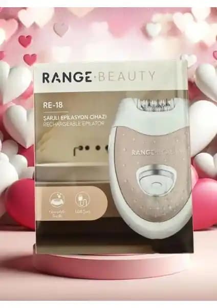 Fakir Range Beauty RE18 Şarjlı Epilasyon Cihazı Gelişmiş Tasarım ve Etkili Sonuçlar