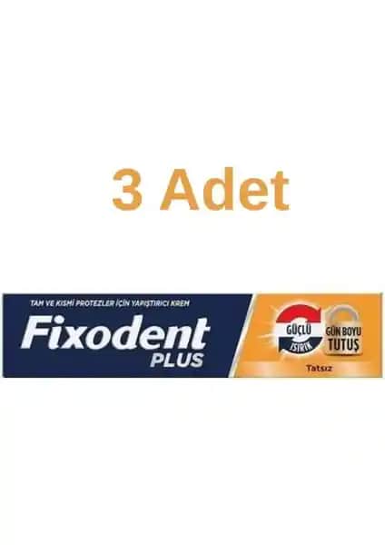Fixodent Plus En İyi Tutuş Diş Protez Yapıştırıcı Kremi Güçlü Bağlantı ve Uzun Süreli Etki