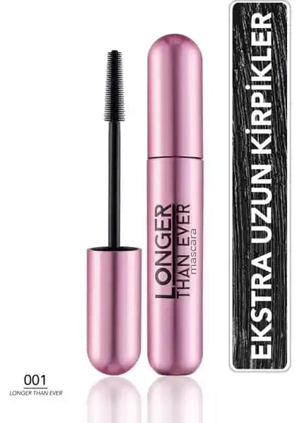 Flormar Longer Than Ever Uzun Görünüm Veren Maskara: Uzun ve Dolgun Kirpikler İçin Ideal Ürün