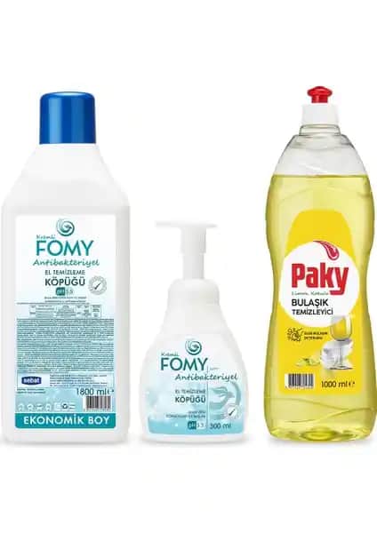 Fomy Antibakteriyel El Temizlik Köpüğü ve Bulaşık Deterjanı Ürün Tanıtımı ve Kullanım Avantajları