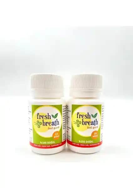 Fresh Breath 2 Kutu Doğal Ağız Kokusu Önleyici Kapsüller ile Ferah Nefes Sağlayın