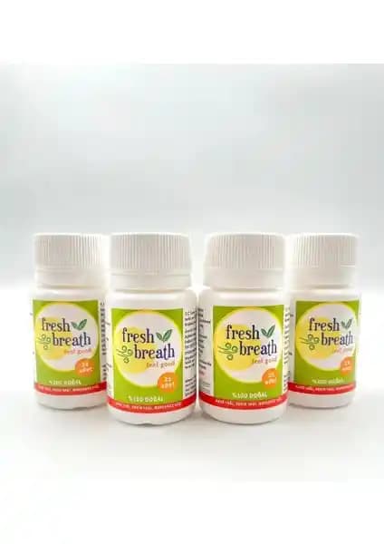 Fresh Breath 4 Kutu 25'li Doğal Nefes Temizleyici ve Kokusu Yok Edici Ürün Özellikleri