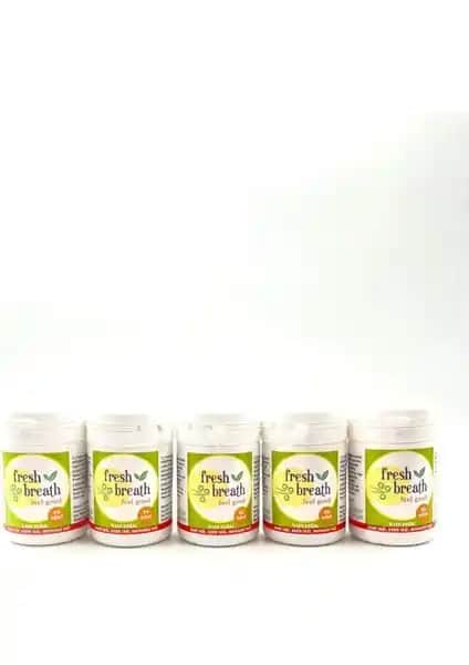 Fresh Breath Doğal Ağız Kokusu Önleyici Kapsüller Serisi 5 Kutuluk Paket