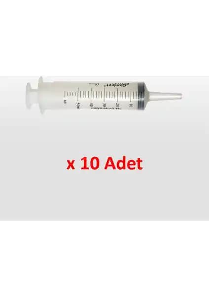 Genject Enjektör 50 ml yüksek hijyen ve güvenlik standardı ile pratik kullanım sağlar