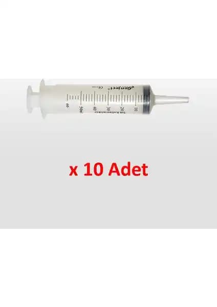 Genject Enjektör 50 ml yüksek hijyen ve güvenlik standardı ile pratik kullanım sağlar