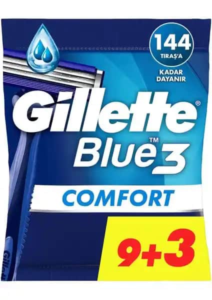 Gillette Blue3 Comfort Kullan At Tıraş Bıçağı: Yüksek Performans ve Konfor Sunan Pratik Çözüm