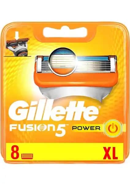 Gillette Fusion 5 Power Yedek Tıraş Bıçağı Karton Paketi İncelemesi ve Kullanıcı Yorumları
