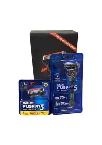 Gillette Fusion5 Proglide Flexball Tıraş Makinesi ve Yedekli Set ile Konforlu Tıraş Deneyimi