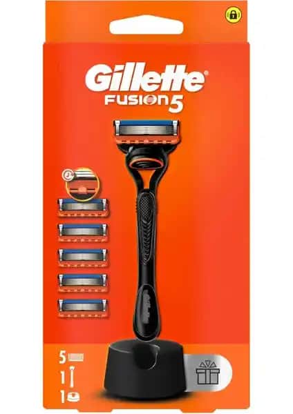 Gillette Fusion5 Tıraş Makinesi ve Yedek Bıçak Seti: Konforlu ve Etkili Tıraş Deneyimi