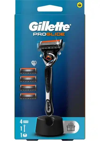 Gillette Proglide Tıraş Makinesi ve Yedek Bıçak Setiyle Yüksek Kaliteli Tıraş Deneyimi
